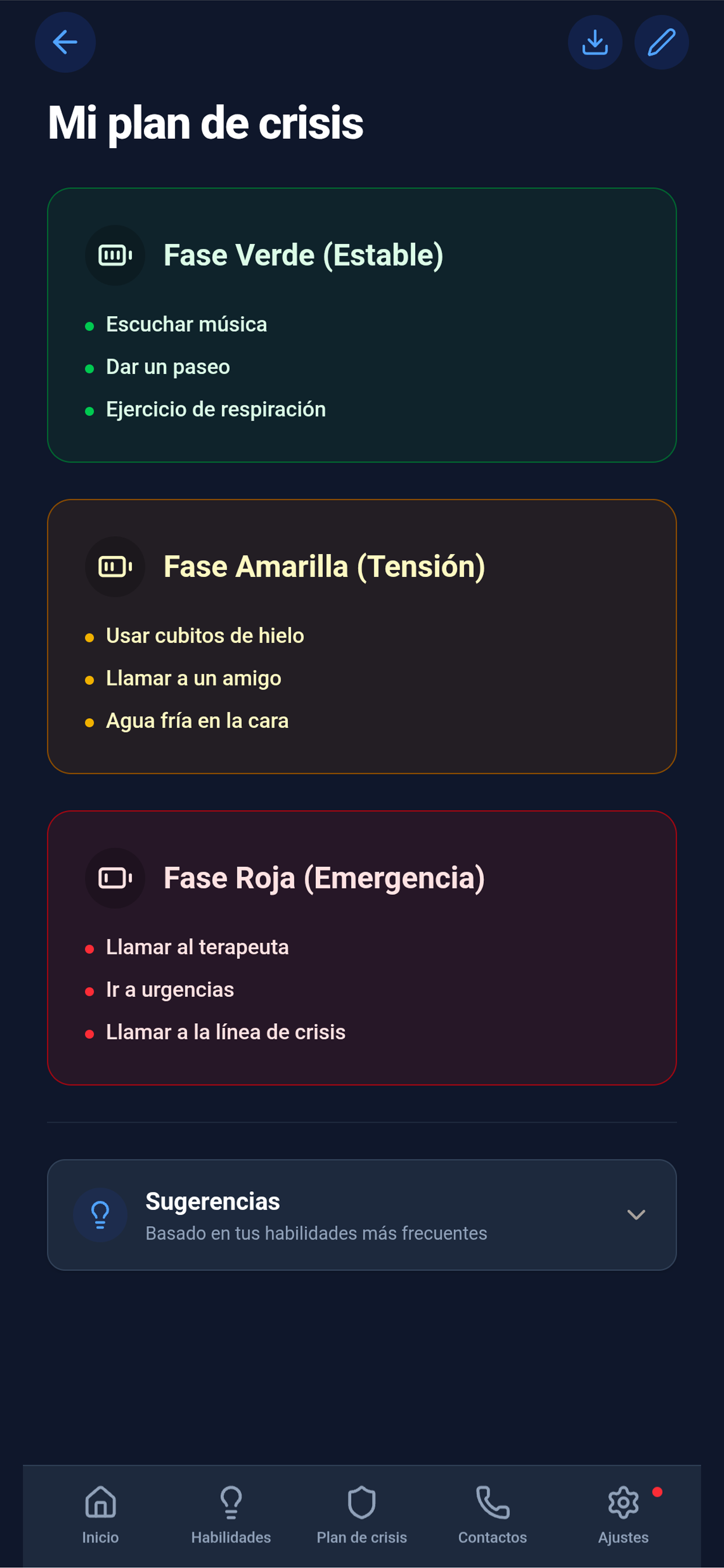 Plan de Crisis Personal