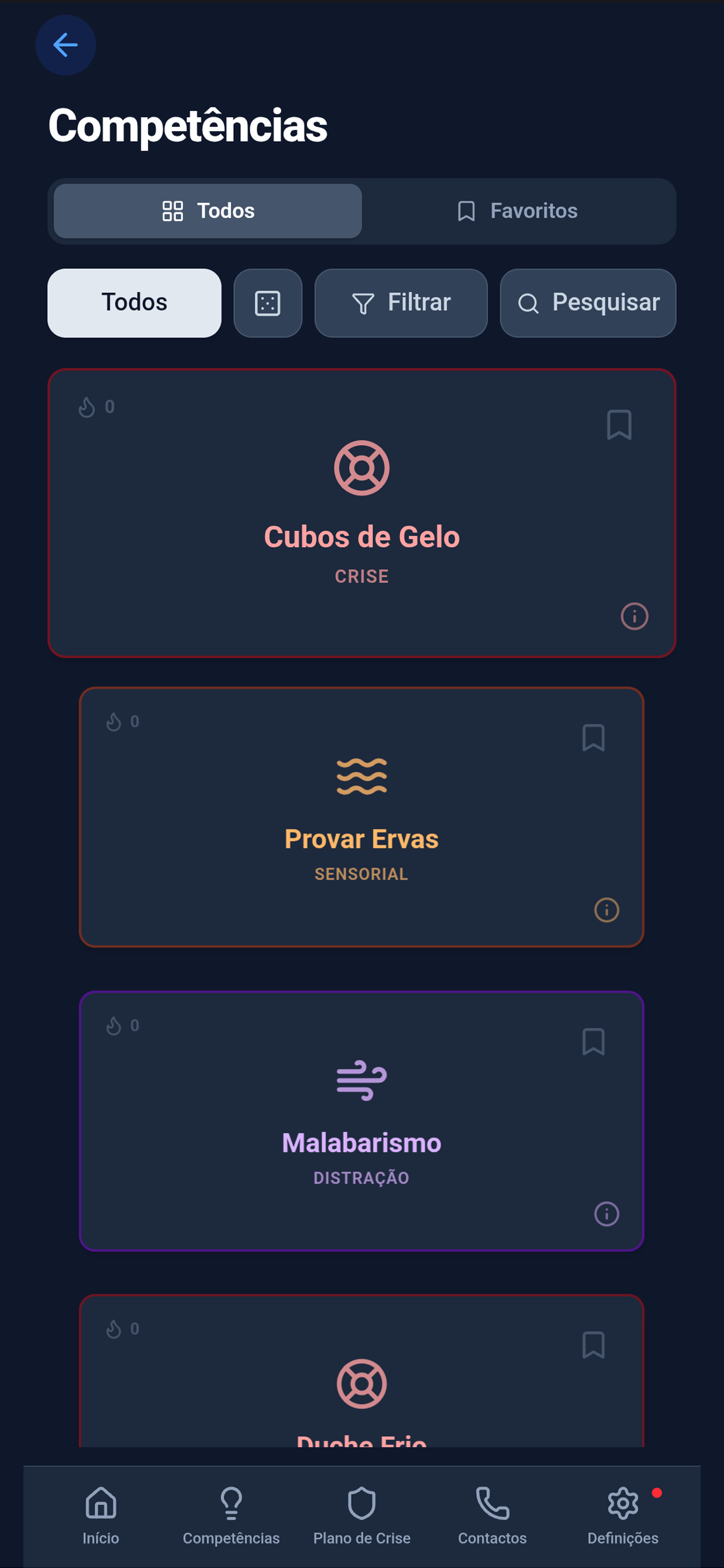 Biblioteca de Habilidades DBT